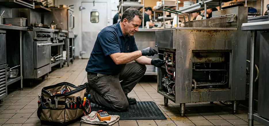 Industrial Fryer Thermostat Repair in Kearny