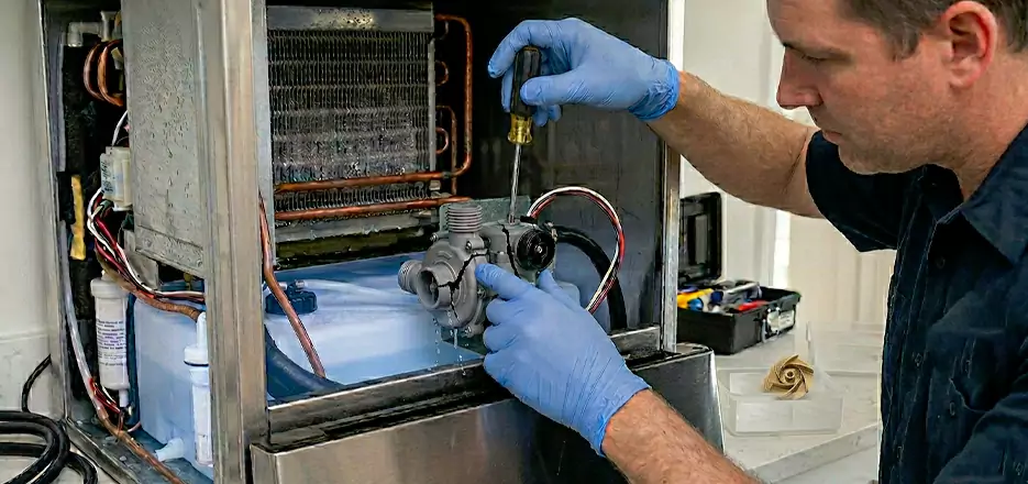 Commercial Ice Maker Water Pump Repair in Kearny