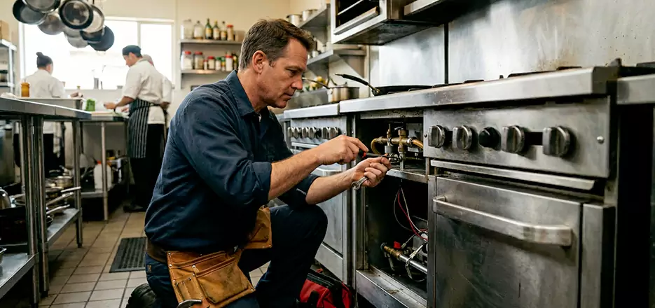 Emergency Commercial Stove Repair in Kearny