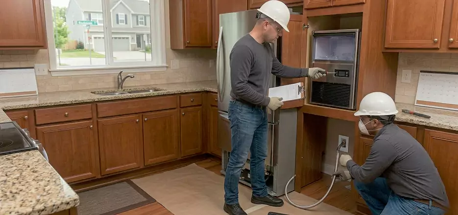Emergency Ice Maker Water Line Installation in Kearny