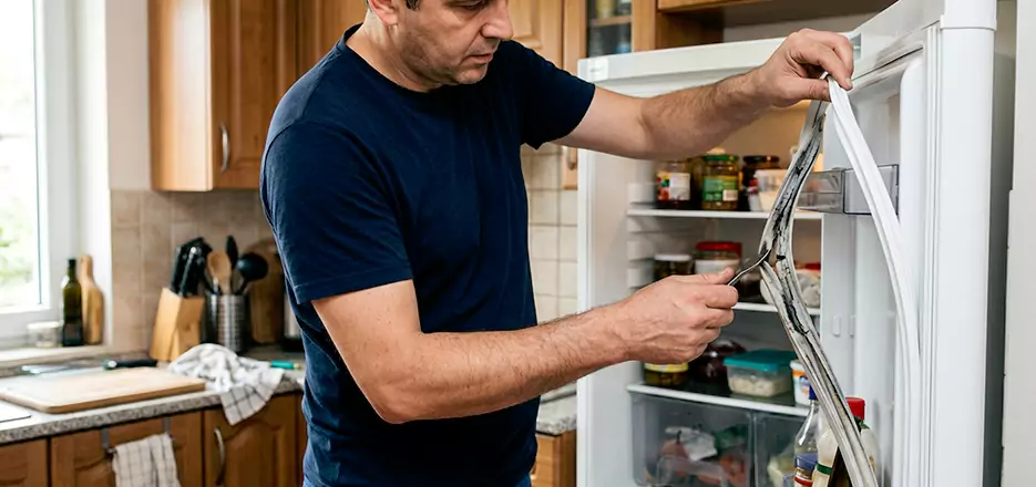 Replace Worn Refrigerator Seal in Kearny